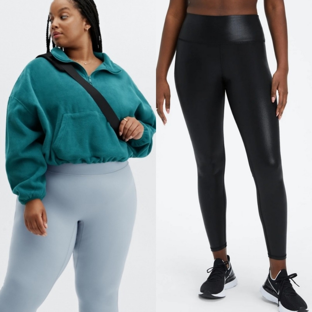 Fabletics Black and Gray Leggings